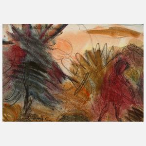 Helmut Schmidt-Kirstein, Frau im Garten