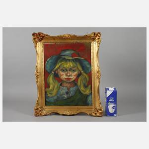 Gerhard Schöpplein, Mädchen mit Hut