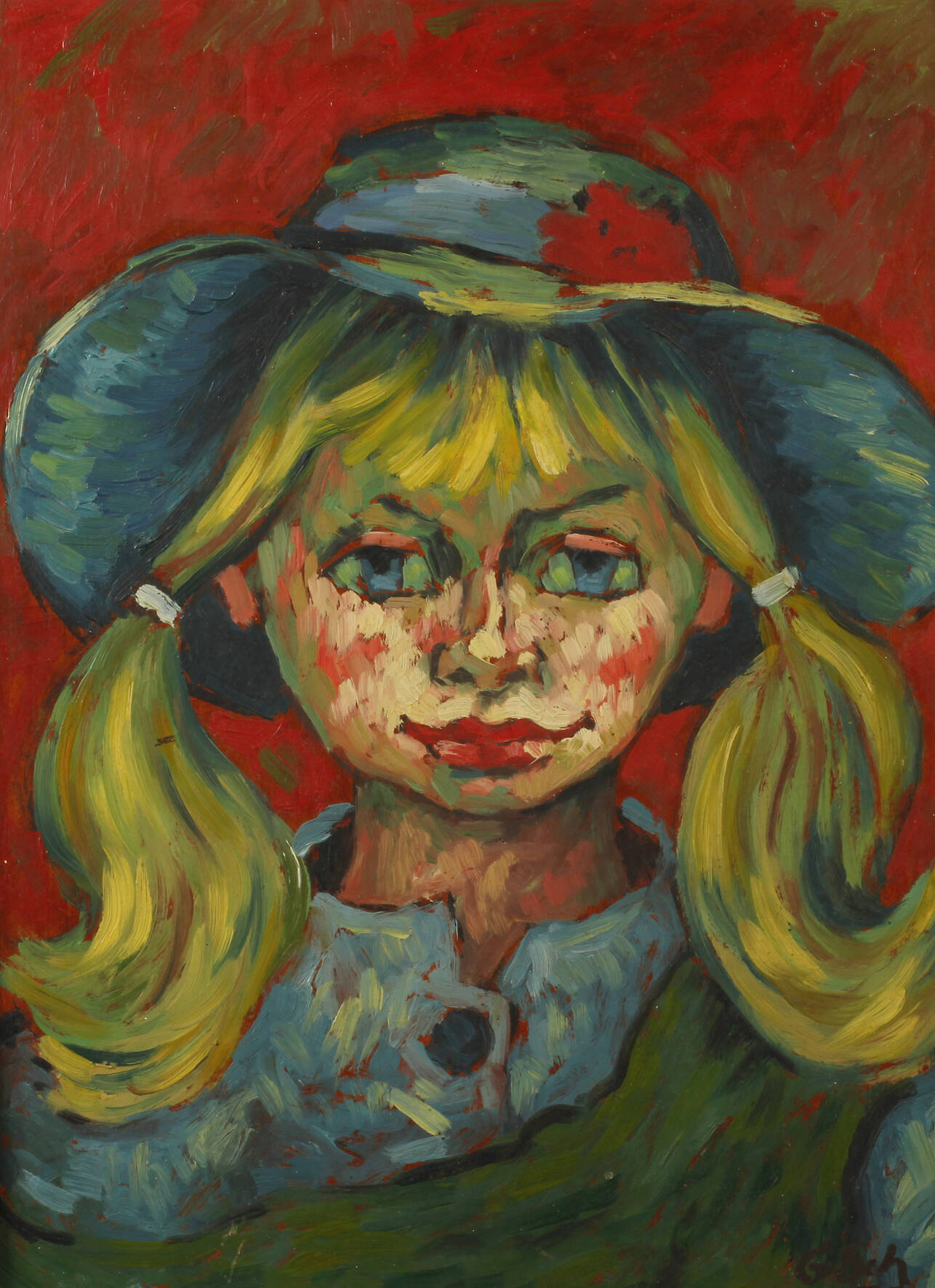 Gerhard Schöpplein, Mädchen mit Hut