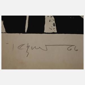 Heinz Tetzner, "Pferd am Abend"