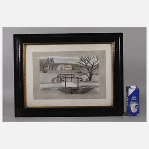 Fritz Tröger, "Vorfrühling in Laske"