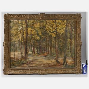 Karl Walther, Lichte Waldlandschaft