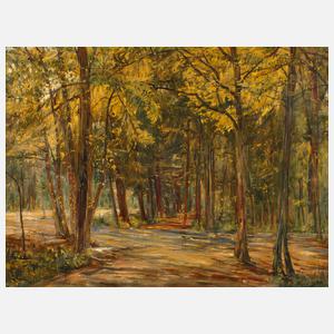 Karl Walther, Lichte Waldlandschaft