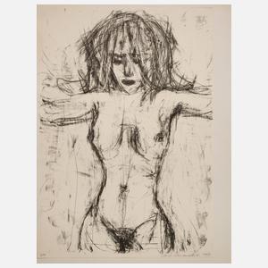 Prof. Claus Weidensdorfer, Stehender Akt