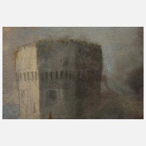 Jacques Courtois, attr., Reiterschlacht am Bosporus