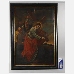 Johann Kraus, Passionsszene, Kreuztragung Jesu