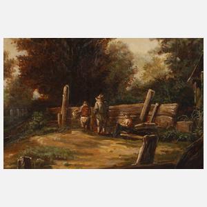 Urwüchsige Dorflandschaft