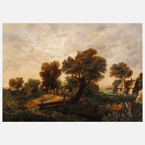 Urwüchsige Dorflandschaft