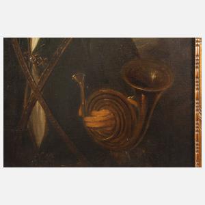 Portrait des Johann Peter Georg Leers als Jäger