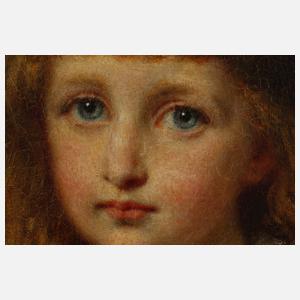 Carl Bauerle, Mädchenbildnis der Elisabeth Risdon