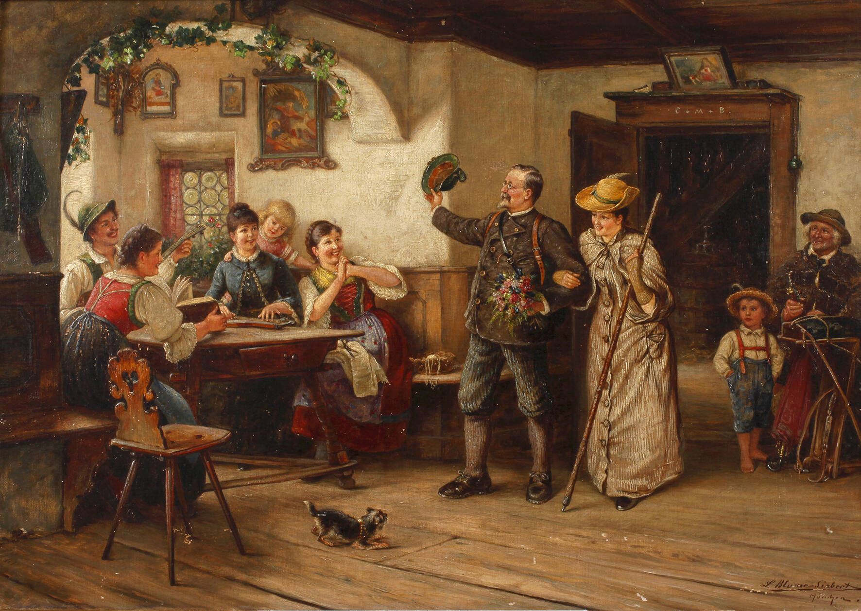 Ludwig Blume-Siebert, Das Wiedersehen