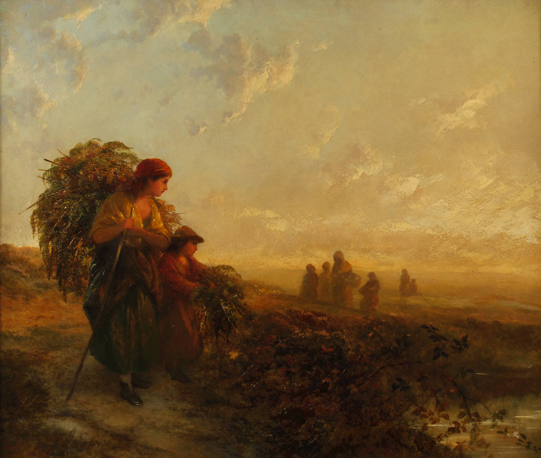 Edward John Cobbett, "Waiting for the Stragglers"