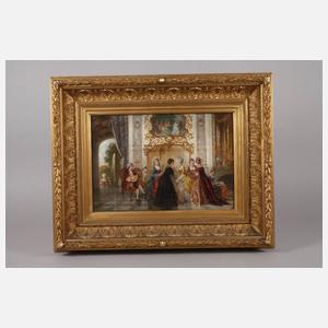 Gesellschaft im Rokokosaal