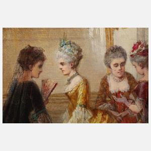 Gesellschaft im Rokokosaal