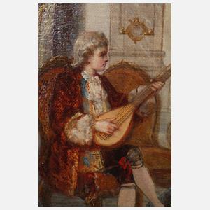 Gesellschaft im Rokokosaal