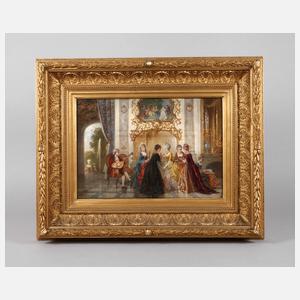 Gesellschaft im Rokokosaal