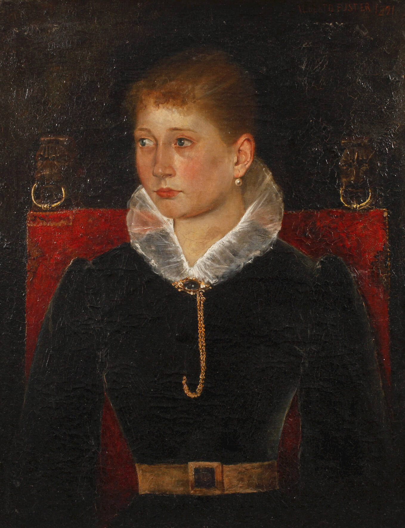 Alberto Fuster, Damenportrait