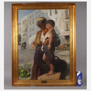 Konrad Grob, Neapolitanische Marktszene