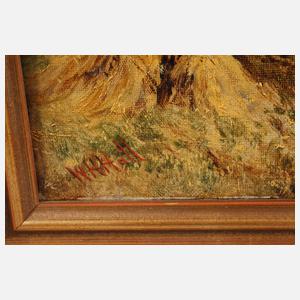 William Henry Hall, Auf dem Lande