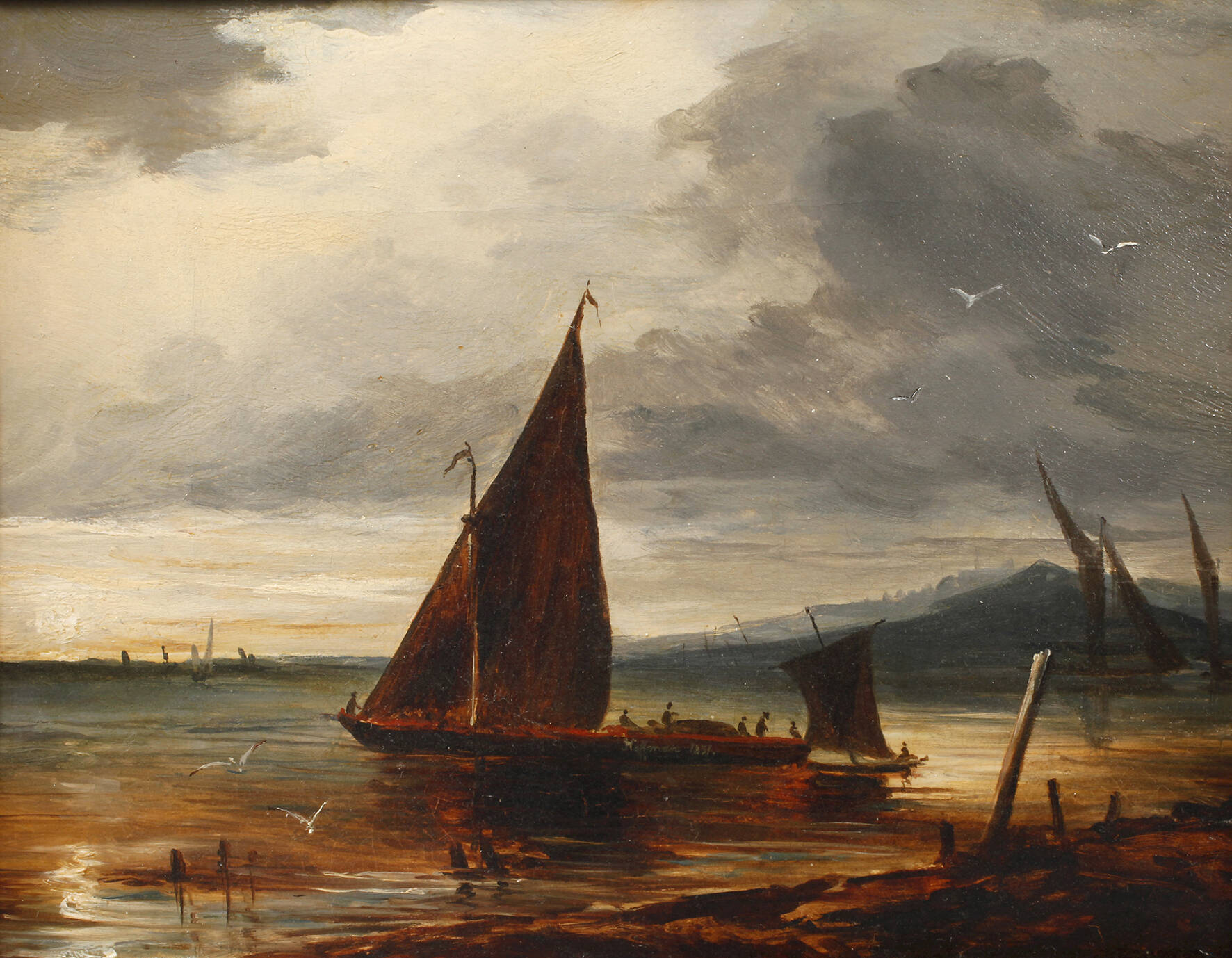 Hoffman, Abends am Meer