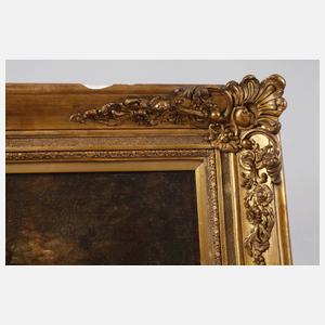 Charles Émile Jacque, attr., Im Hühnerstall