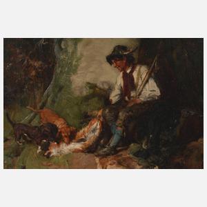 Hugo Kotschenreiter, Wildschütz im Wald