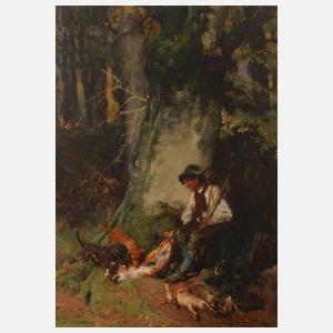 Hugo Kotschenreiter, Wildschütz im Wald