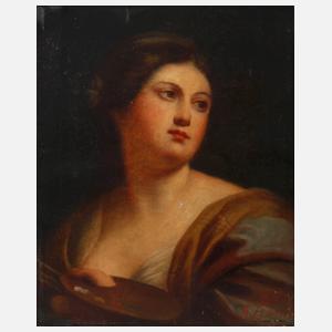 Achille Leonardi, Portrait einer Malerin