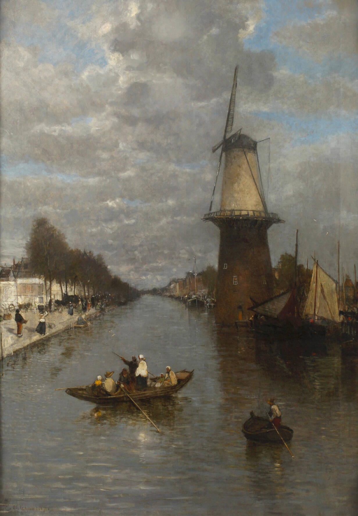 Carl Freiherr von Malchus, Partie in Holland