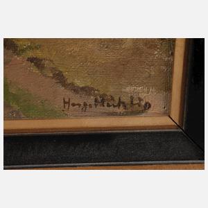 Prof. Hugo Mühlig, "Haarscheidt in der Eifel"