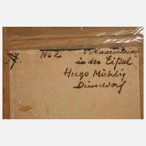 Prof. Hugo Mühlig, "Haarscheidt in der Eifel"