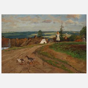 Prof. Hugo Mühlig, "Haarscheidt in der Eifel"