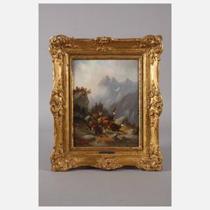 Moritz Müller, Aufgeschreckte Gämse