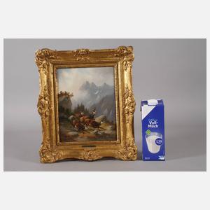 Moritz Müller, Aufgeschreckte Gämse