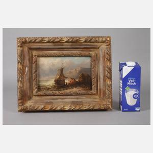 Prof. Jules Noel, attr., Gestrandetes Schiff