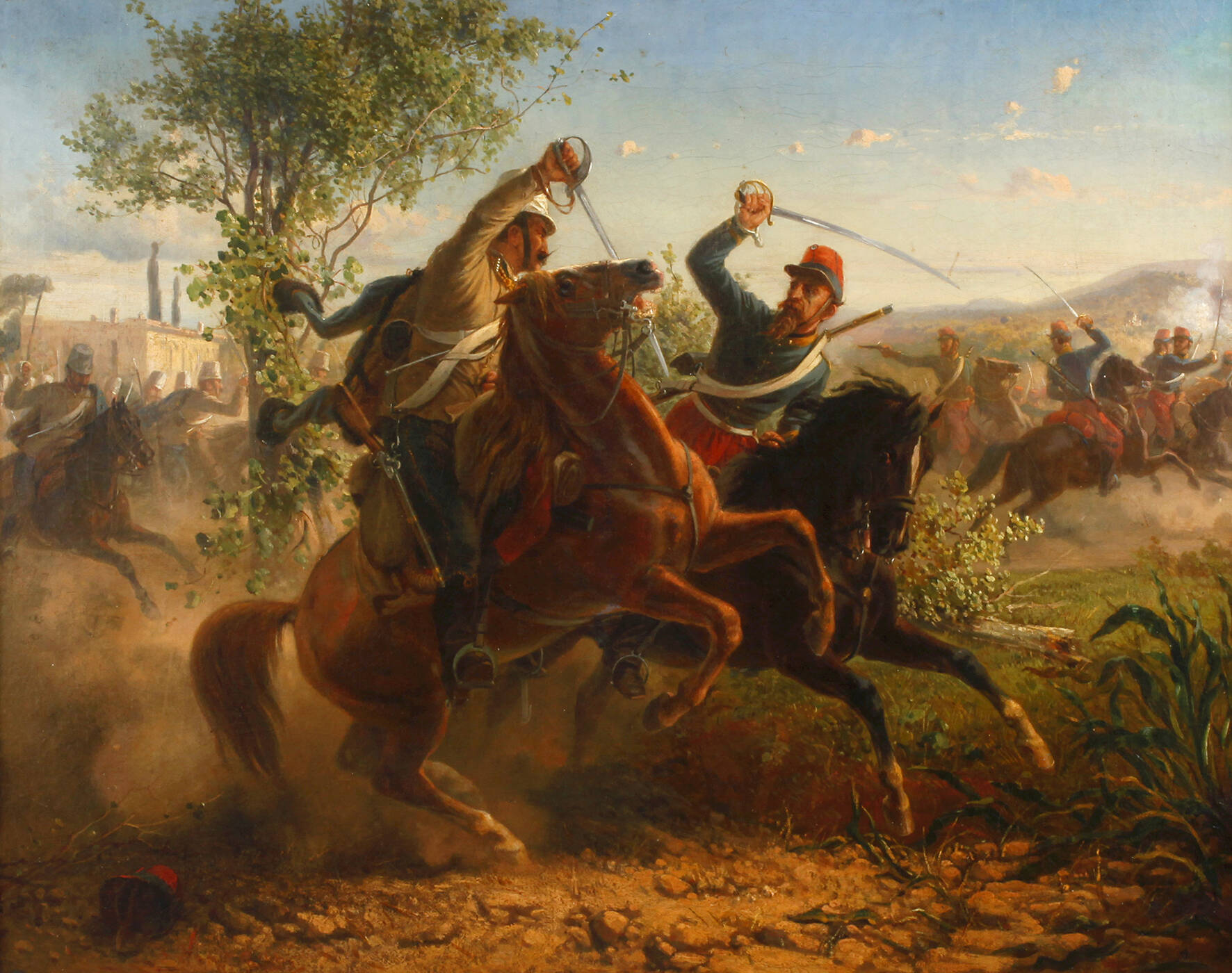 Wilhelm Richter, Schlacht von Solferino 1859