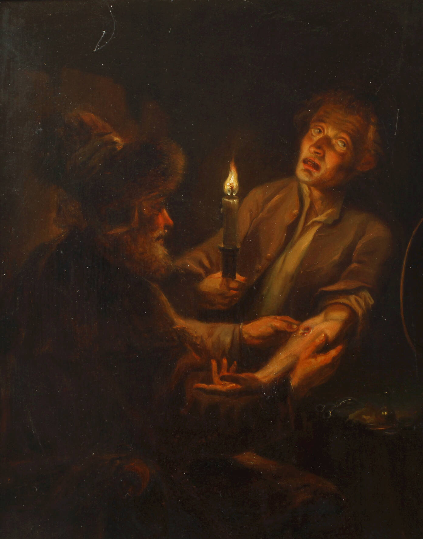 Michael Schlier, attr., Beim Wundarzt