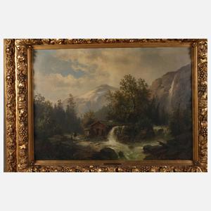 Josef Thoma, "Mühle aus dem Klosterthale ..."