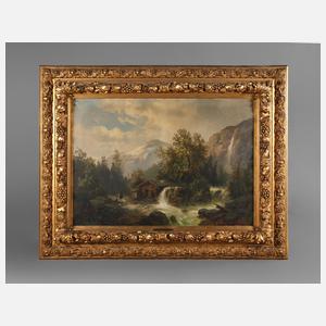 Josef Thoma, "Mühle aus dem Klosterthale ..."