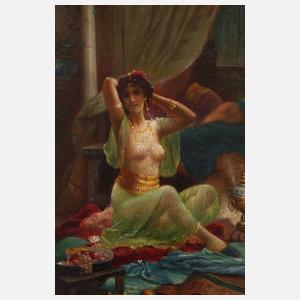 Hans Zatzka, Haremsszene