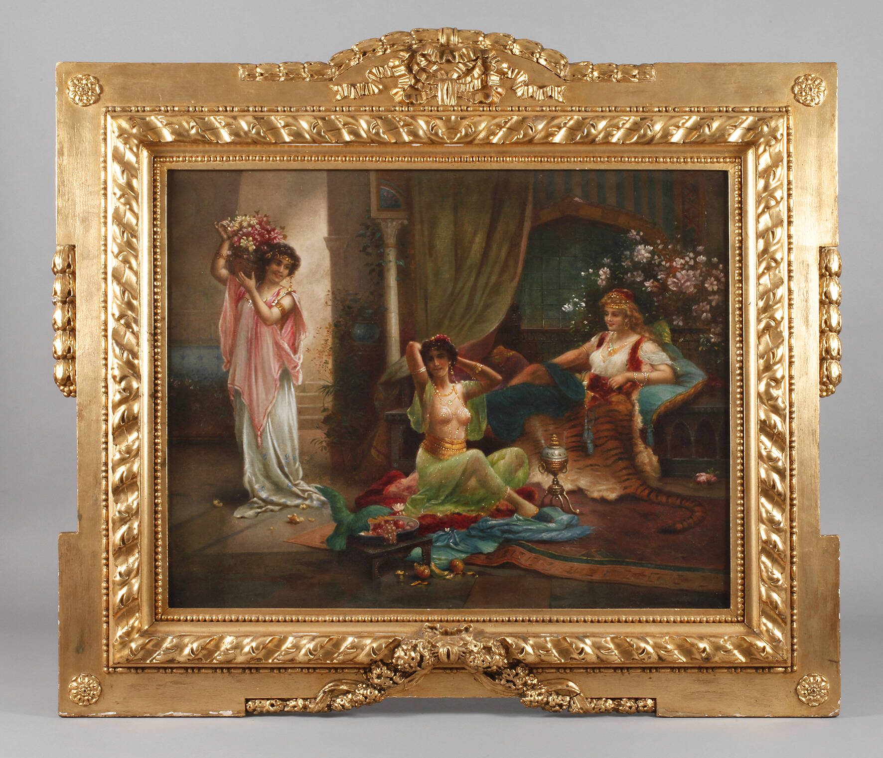 Hans Zatzka, Haremsszene