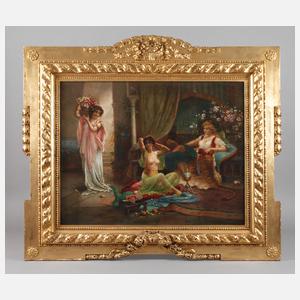 Hans Zatzka, Haremsszene