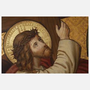 Zwei Kreuzwegszenen Historismus