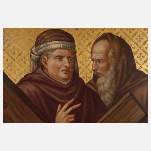 Zwei Kreuzwegszenen Historismus