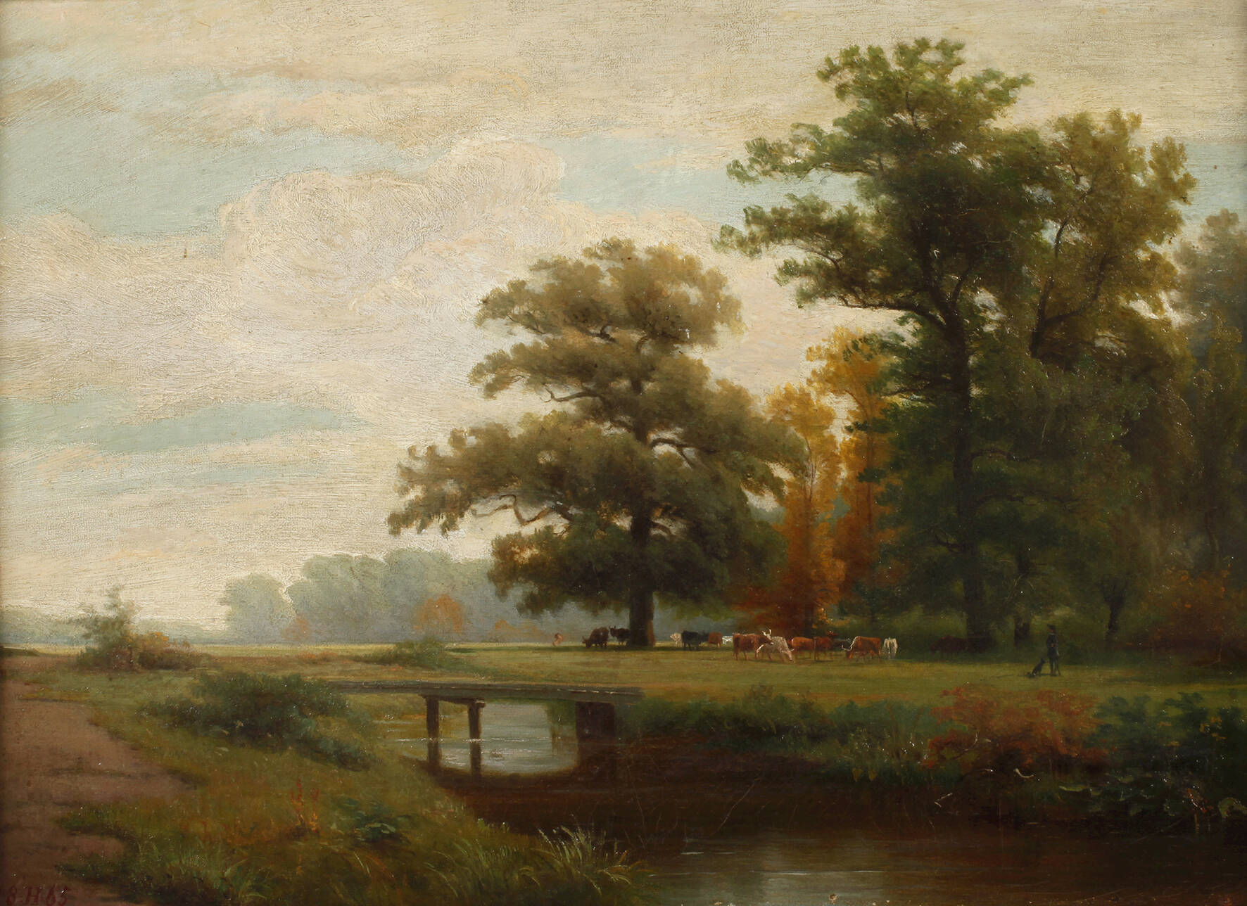 Bukolische Landschaft