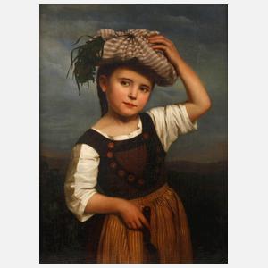 Südtiroler Bauernmädchen