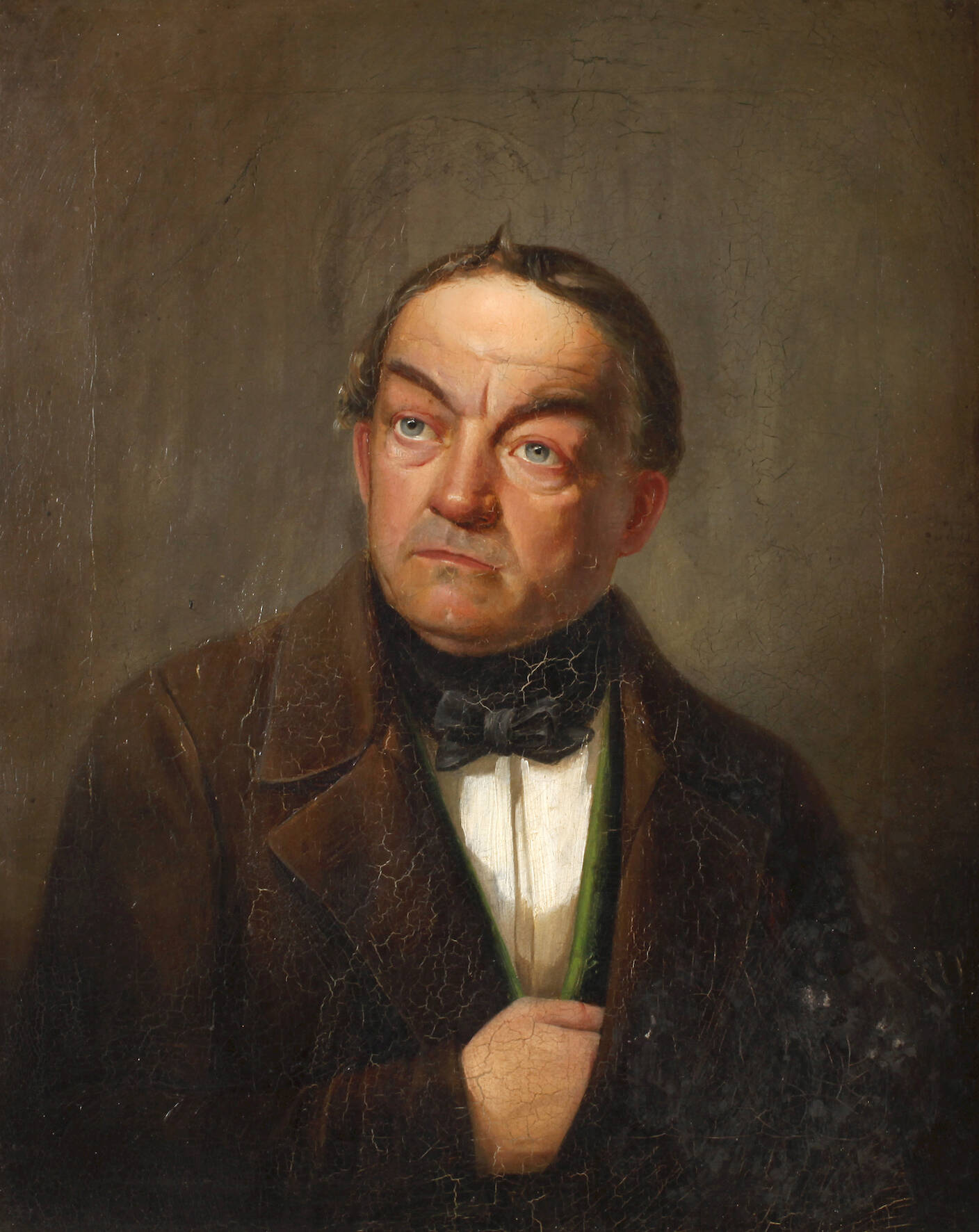 Herrenportrait Biedermeier
