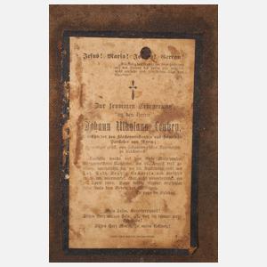 Bildnis Johann Nikolaus Lentzen