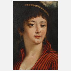 A. Rosa, Damenbildnis