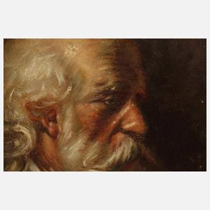 Paar Männerportraits